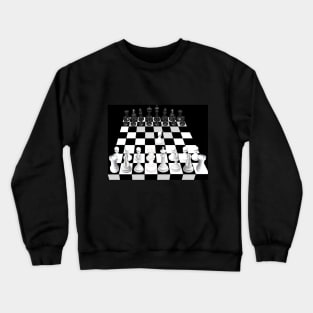 Life As A Chess Game Crewneck Sweatshirt
